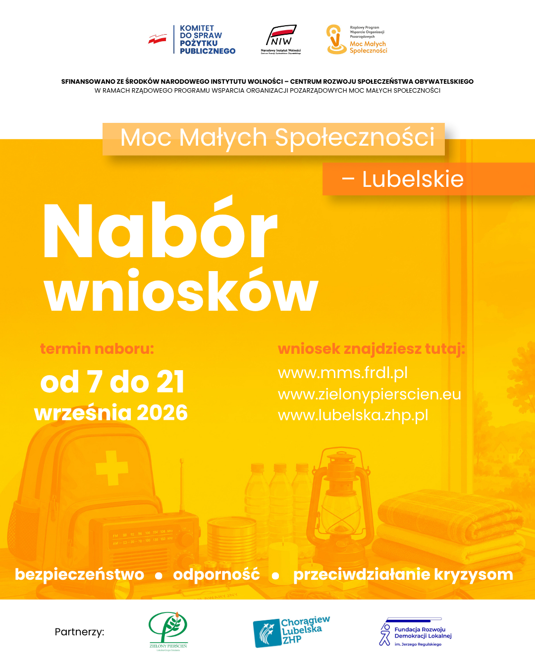 PLAKAT NABÓR WNIOSKÓW